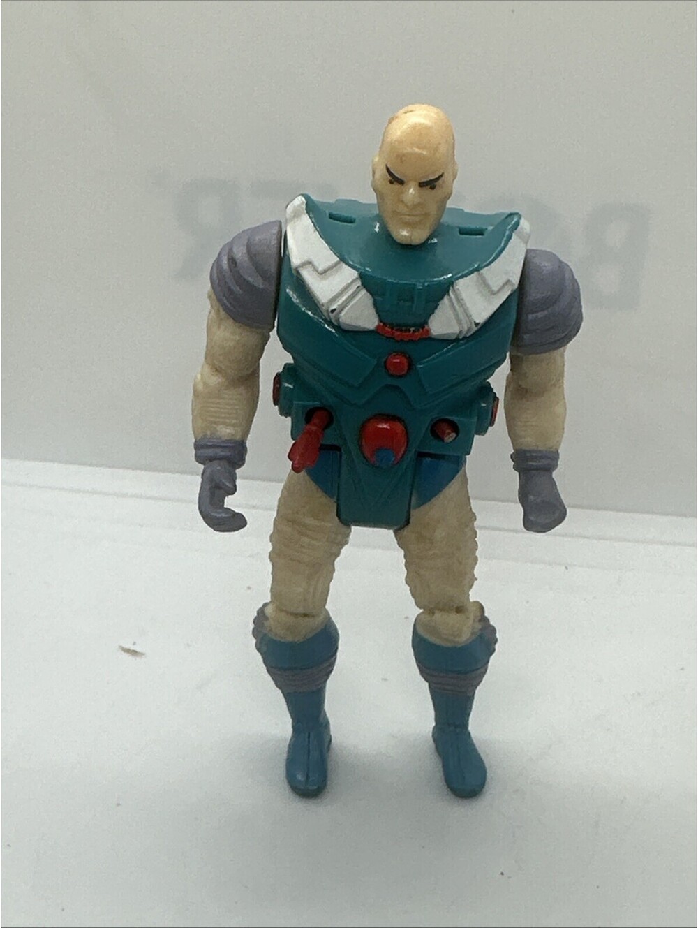 1989 DC Super Powers Mister Mr Freeze Toy Biz Action Figure Incomplete Damaged